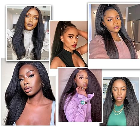 Kinky Straight Human Hair 3 Bundles