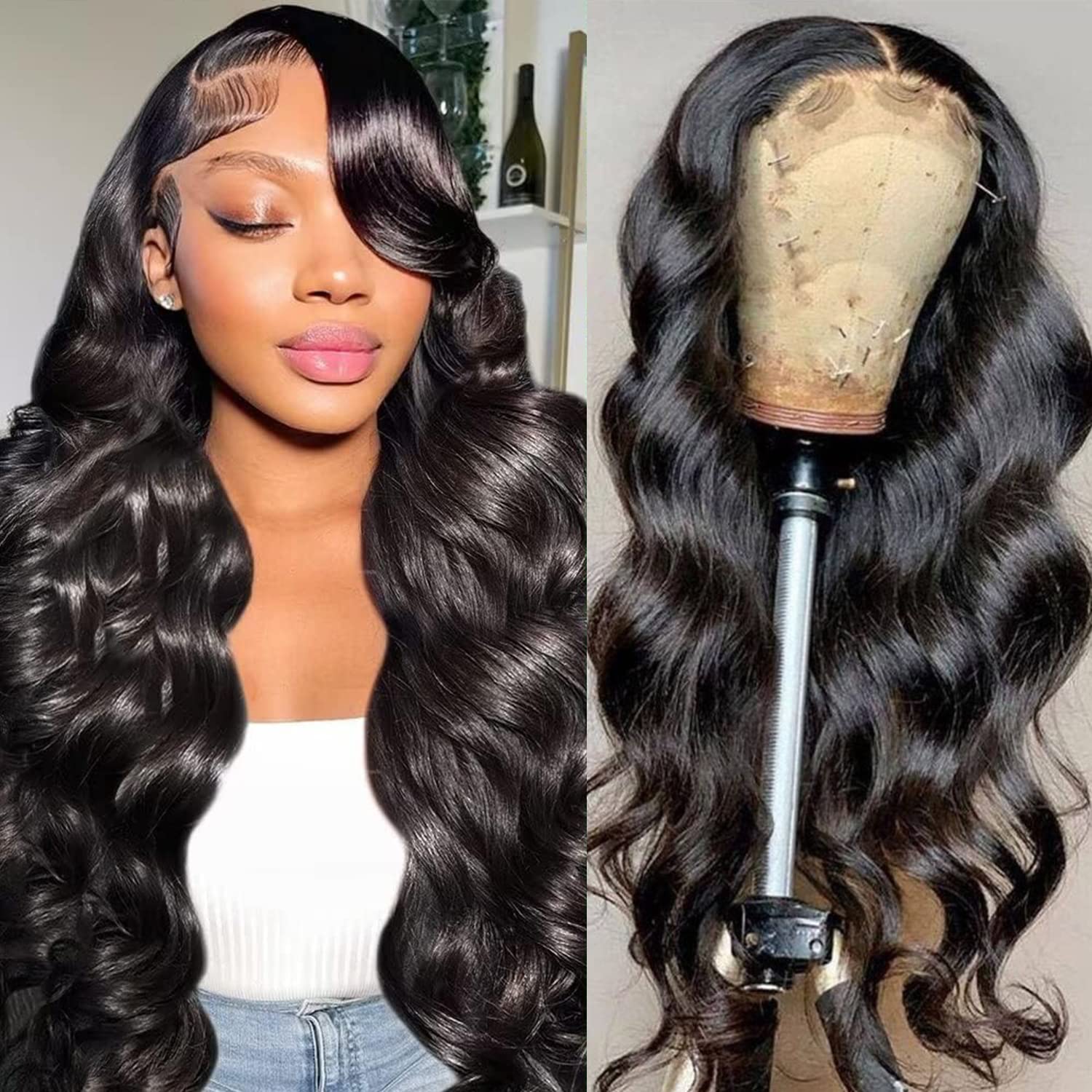 Body Wave Human Hair 5x5 Lace Frontal