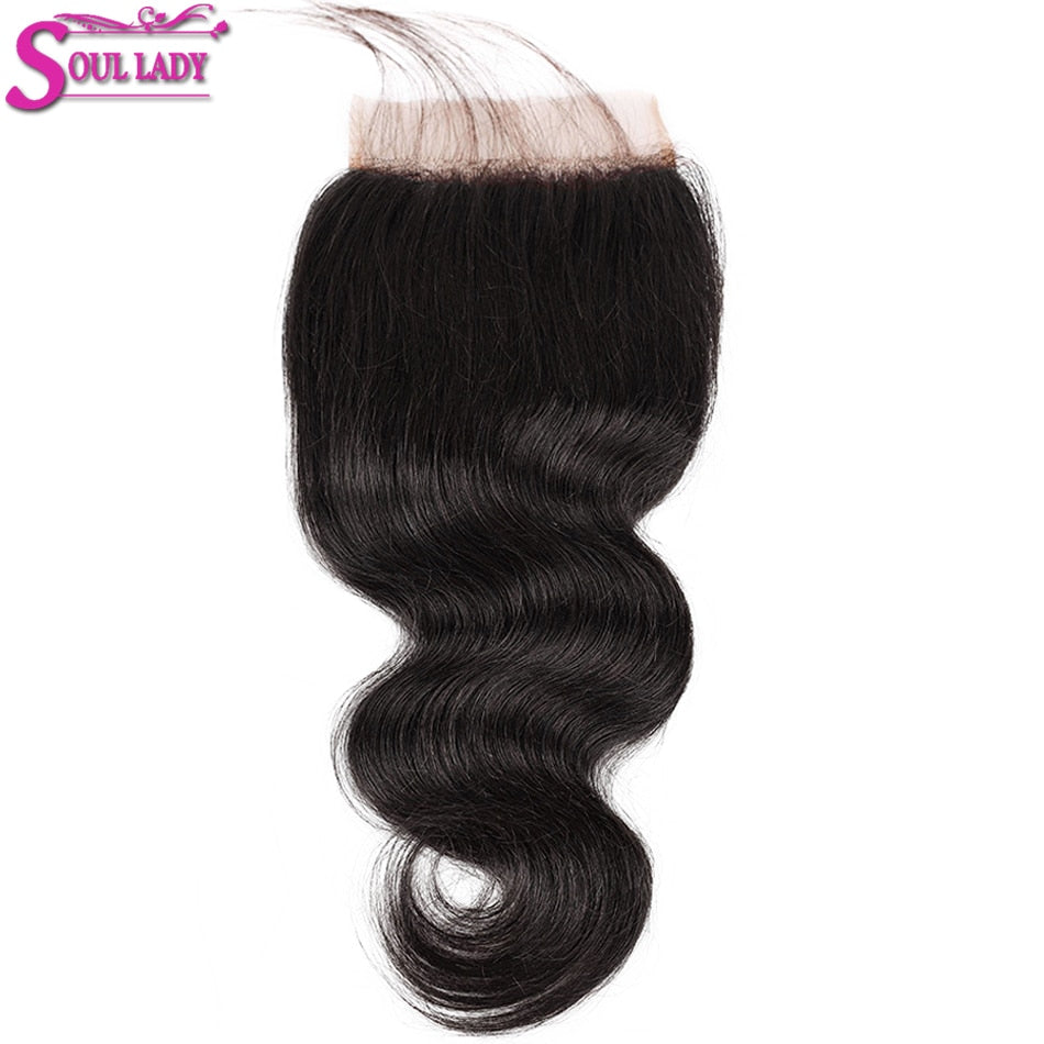 Peruvian Body Wave Remy 100% Human Hair Pre Plucked 13x4 Ear To Ear 4X4 Lace Frontal Closure